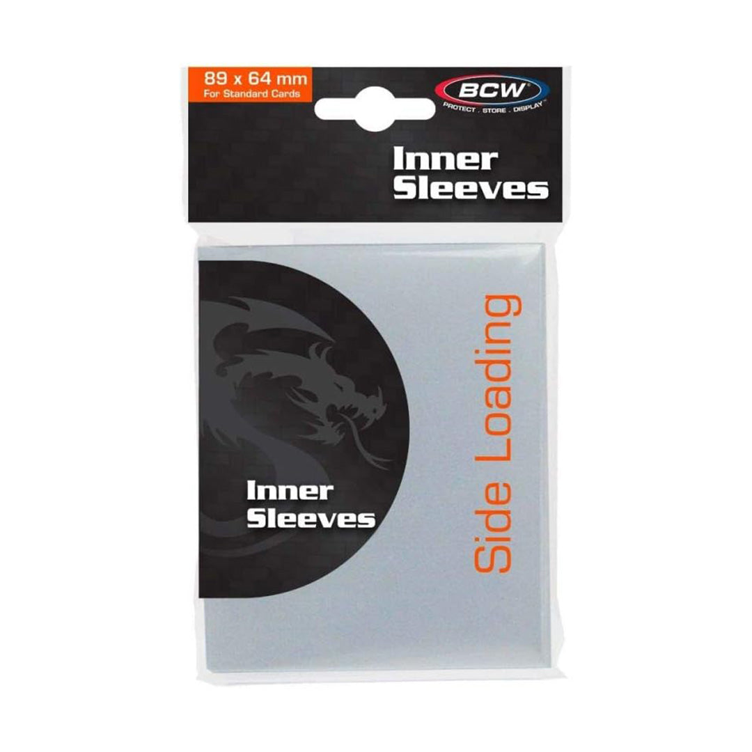 Inner Sleeves – BCW - Precision-Fit Sleeves, Side-Loading, Standardgröße, Transparent (100 Stk.) CoolUp Cards